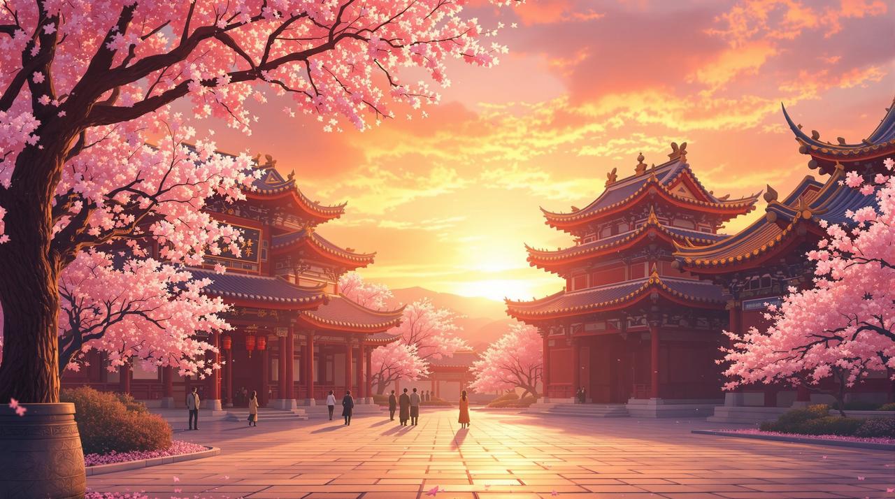 动漫素材 - 云鬓花颜金步摇